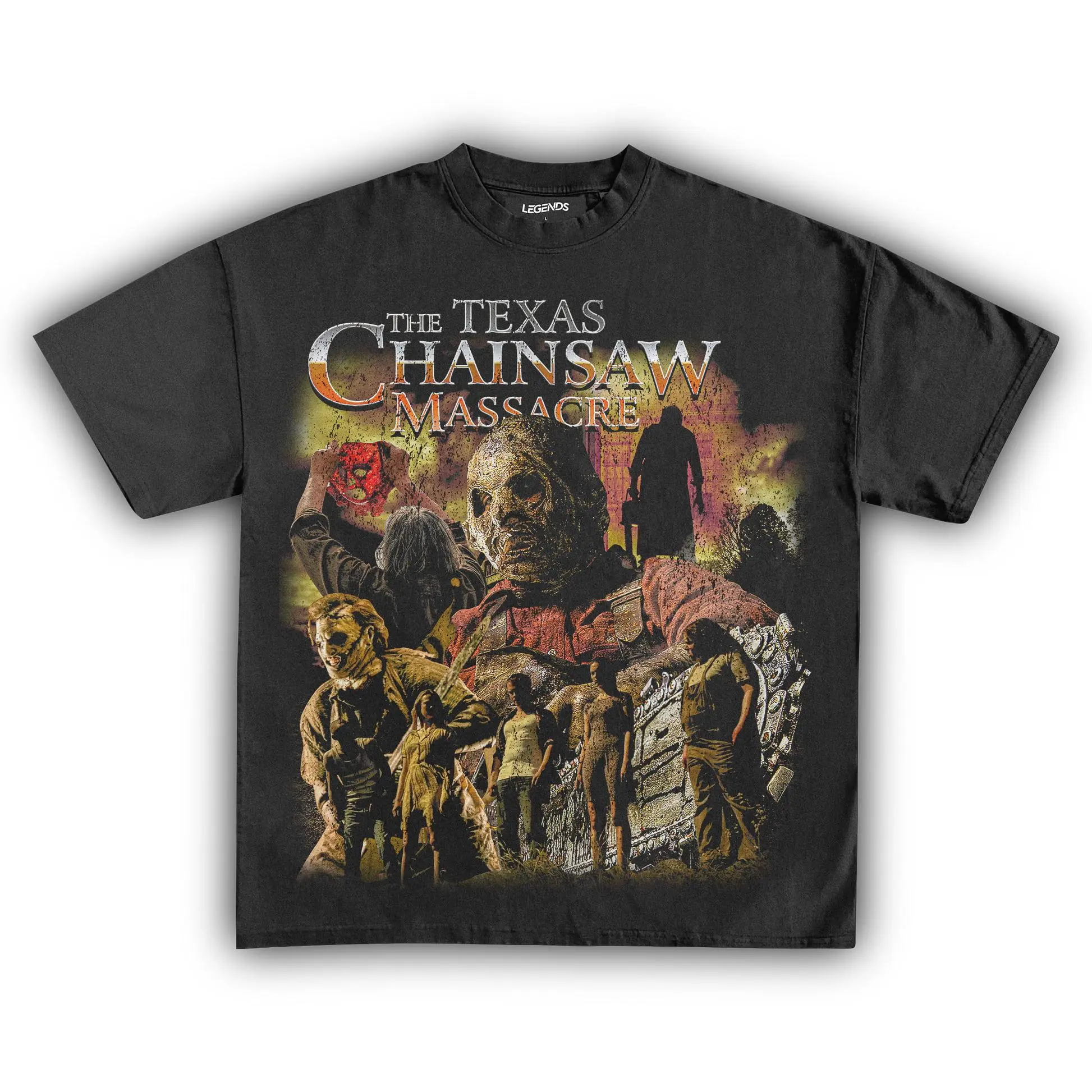 VINTAGE TEXAS CHAINSAW MASSACRE T-SHIRT, GIFT FOR FANS