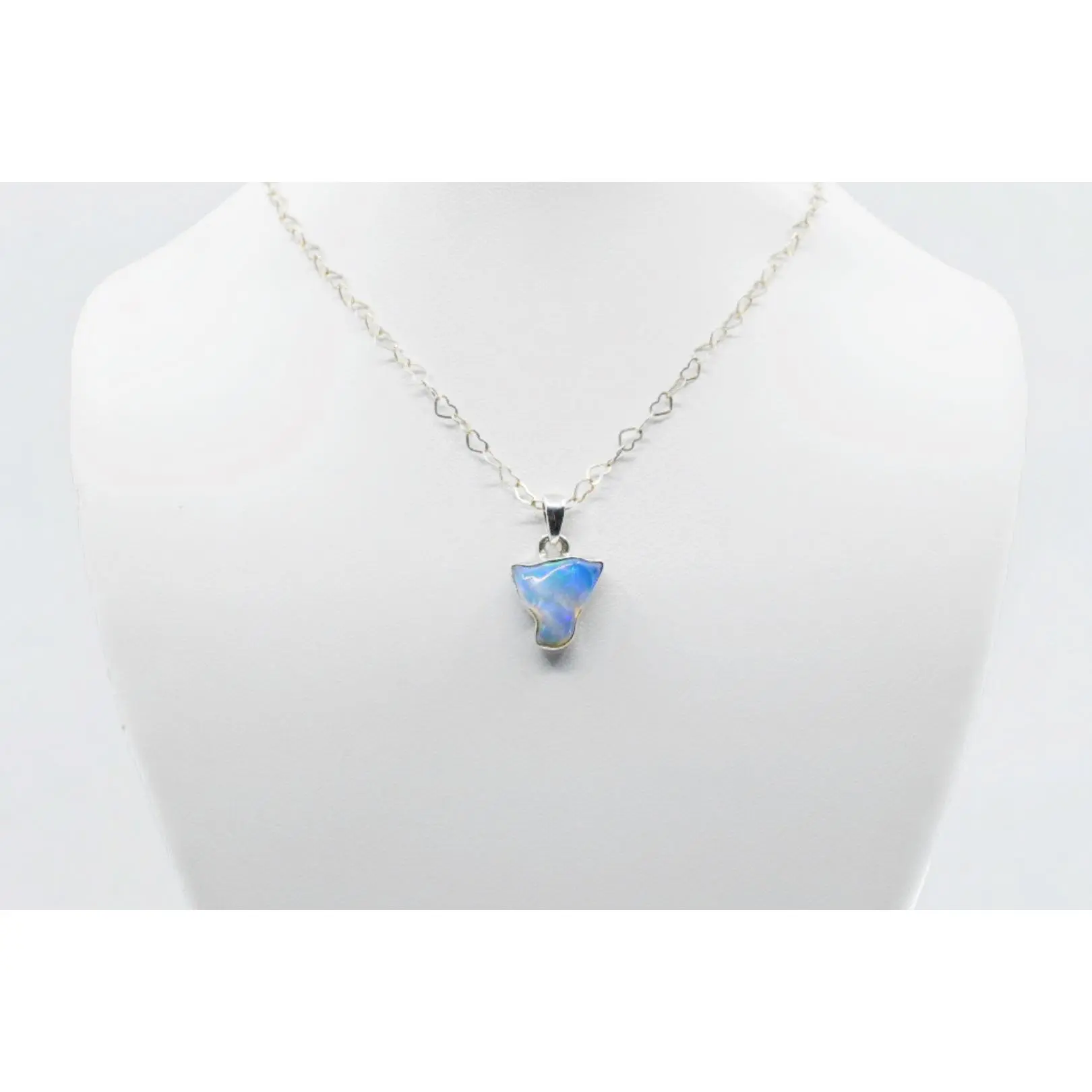 Ethiopian Fire Opal Pendant
