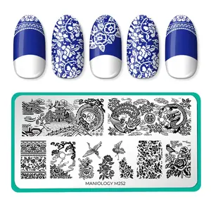 Porcelain (m252) - Nail Stamping Plate