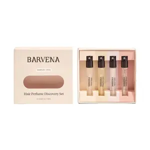 Barvena Hair Perfume Discovery Set - 4-Pack Tailored Fragrance for Subtle & Noticeable Scent Ideal for Everyday Use