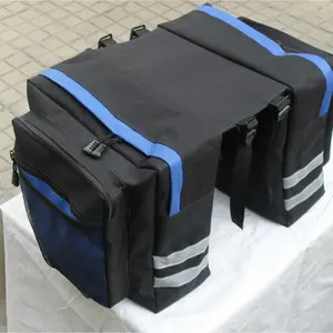 30L Large Capacity Bike Panniers| Waterproof PVC Lining for Commute & Touring  Dual Bike Trunk Bags 30L| Lightweight 660g Rear Rack Pack for All Racks64659