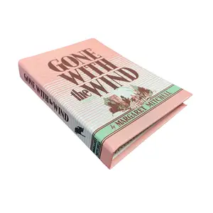 Gone with the Wind Book Replica Wallet – Hardcover-Style Book Wallet for Light Carry, 4 Card Slots, Coin Pocket, Unique Gift for Book Lovers