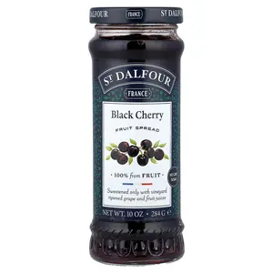 St. Dalfour Black Cherry Fruit Spread, 10 oz (284 g)