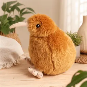 18cm/7.1in Bird Plush Toys, 1 Count Simulated Bird Toys Stuffed Animal Soft Toys Lifelike Furry Bird Cute Plush Bird Cuddly Doll Gift For Birthday