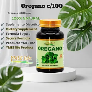 YMEELIFE Naturally Derived Oregano Herbal Supplement - 90 Edible Dietary Capsules, Natural Health Support for Wellness Boost, Herbal Supplements