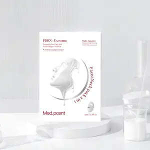 [Med.pcent] PDRN + Exosome Collagen Hydrogel Mask｜Visible Skin Firming & Neck Lifting｜2-in-1 Face & Neck Anti-Aging Treatment | 25ml / 0.8 fl oz