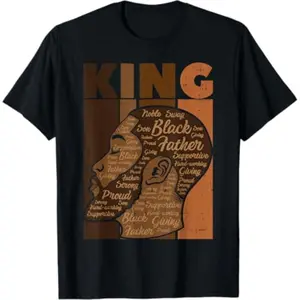 Celebrating Black History and Heritage with Melanin Pride African American Men TShirt