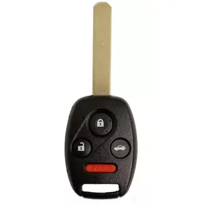 4 Button Remote Keyless Entry Key for Acura, TL, TSX, ZDX, 2009 - 2014 FCC ID: MLBHLIK-1T IC: 2500A-HLIK1T