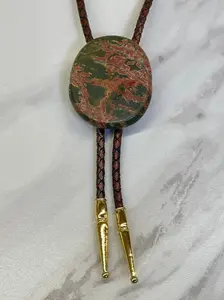 Electric Runway – Red Creek Jasper Bolo Tie