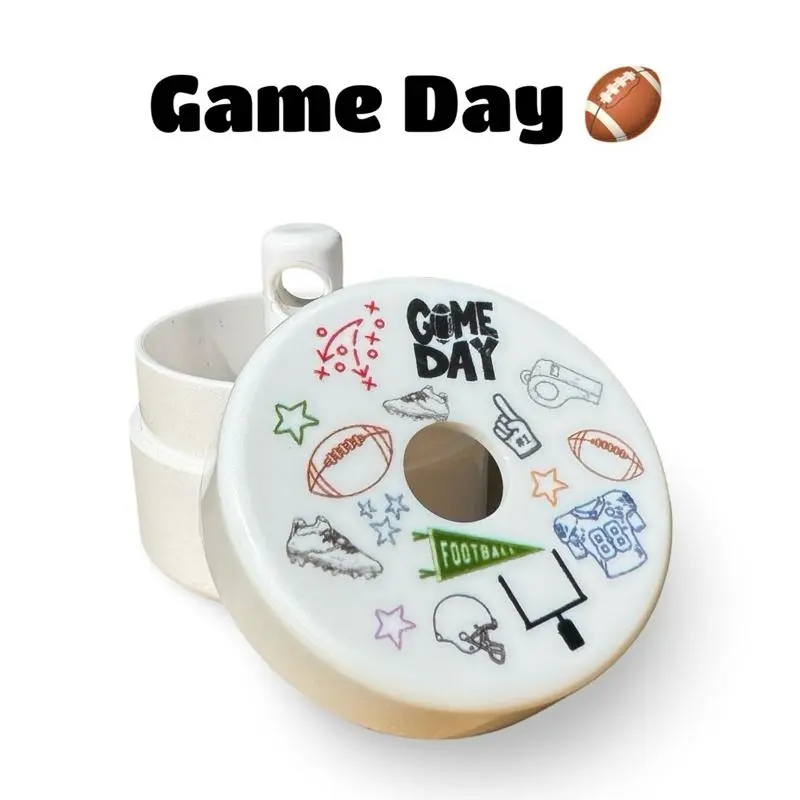 Game Day Lion Latch Travel Jewelry Holder Compact Football