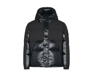 Save The Duck Luma Hooded Puffer Men Jacket Black/Black