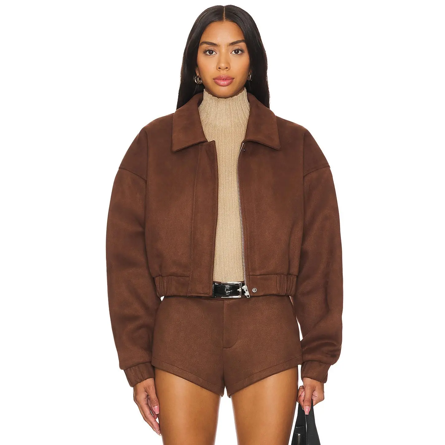 Nakedvice The Selene Jacket in Chocolate