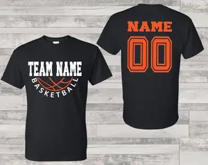 Personalized Basketball Team Shirt: Custom Name & Number