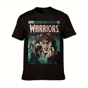 1980S Samurai Movie Inspired T-Shirt - Cotton, Punk Rock & New York Gang Style, Men'S Short Sleeve T-Shirt Golf Gift T-Shirt For Men And Women