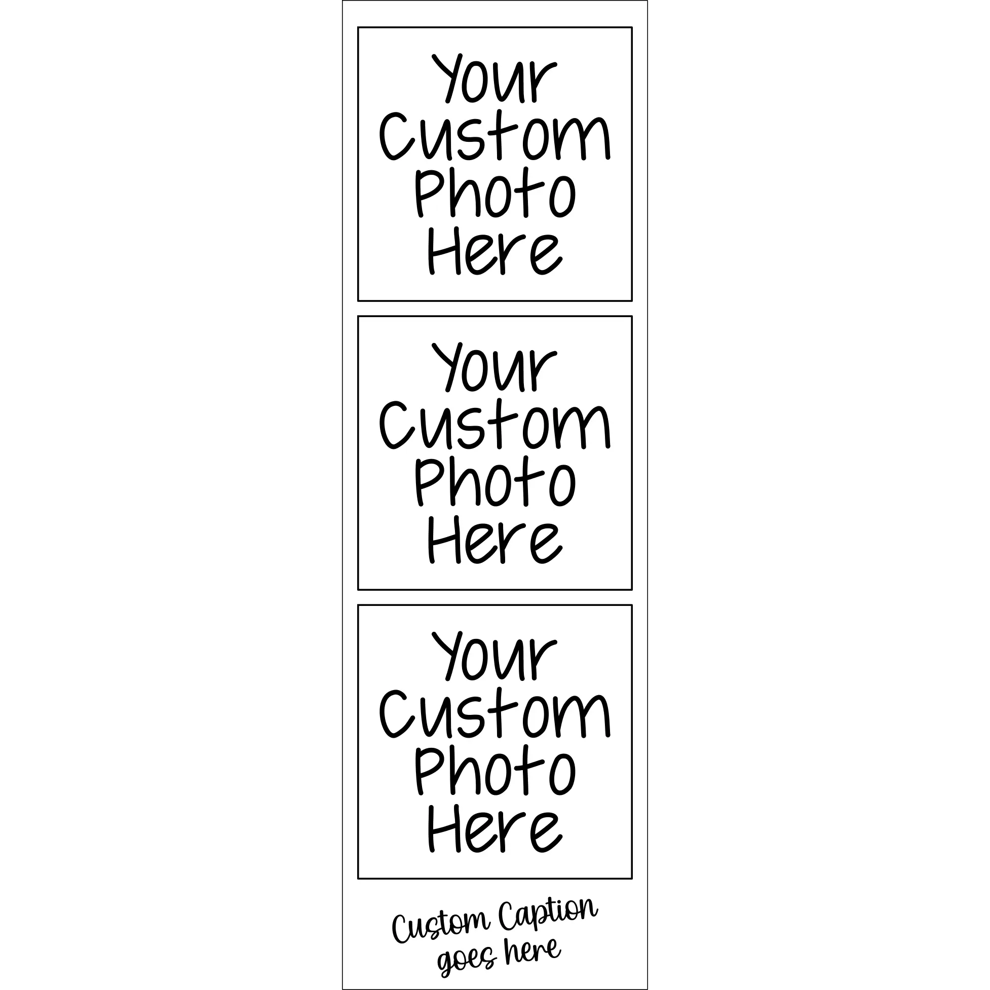 Photo Booth Picture Strip Magnet - 2 options available
