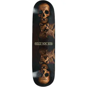svs Death skull in suit skateboard deck