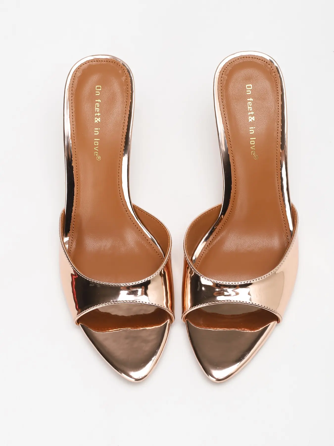Women's Elegant High Heel Sandals, Summer Silent Comfort Slides, Beach Casual & Evening Party Shoes, Wide Fit Kitten Heel