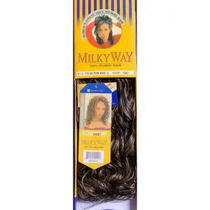 Milkyway™ 100% Human Hair Italian Perm Wave Weaving 12"