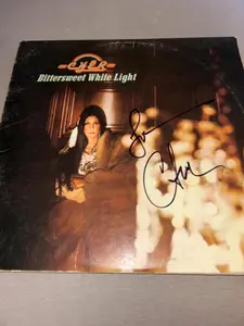Cher Signed Autograph Album Record Vinyl Bittersweet White Light w/COA