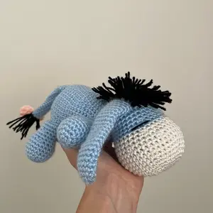 crochet eeyore plush