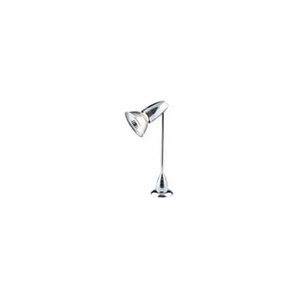 Jesco Lighting SP103-S12-CH 12 in. Spot Light with Base & Rod, Chrome