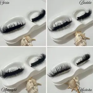 Spikey Wispy Fluffy Curly Lashes Lightweight Eyelashes for Natural Look Mimics Extensions Design Makeup Cosmetic doll eyes-=%2= eyelash=%2=-=%2=-=%2=-=%2= eyelash=%2= false eyelash false eyelash false