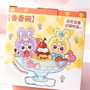 KX(09)-BABYTHREE-Cute Ceramics plate  MysteryBoxes Soft Plush Collectibles