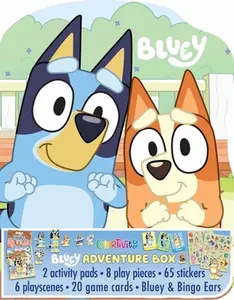 Bluey Colortivity: Adventure Box -- Delaney Foerster, Mixed Media Product