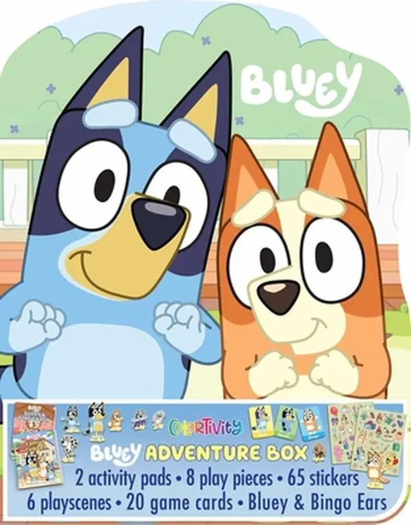 Bluey Colortivity: Adventure Box -- Delaney Foerster, Mixed Media Product