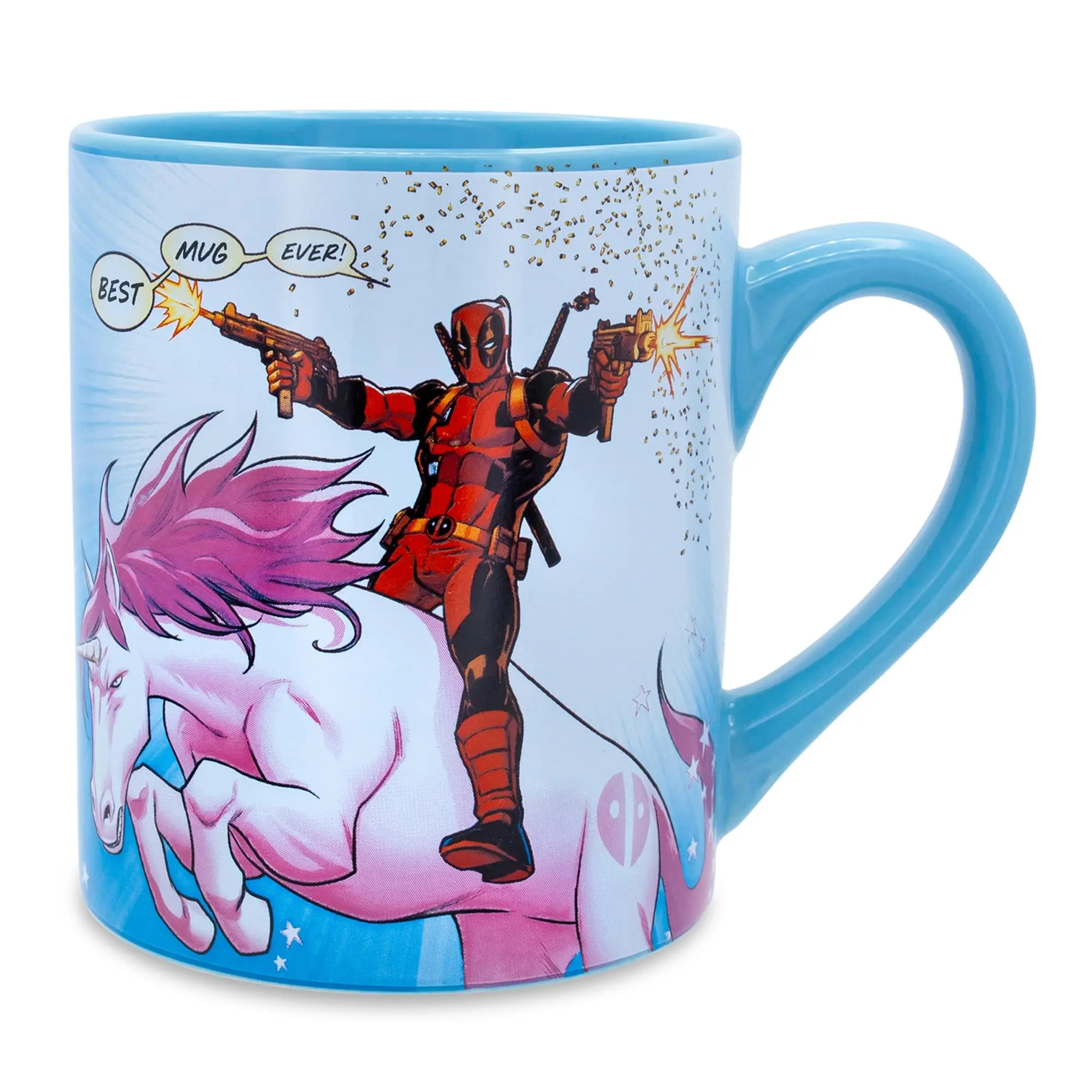 Marvel Comics Deadpool "Best Mug Ever" Ceramic Mug | Holds 14 Ounces Marvel Comics Deadpool "Best Mug Ever" Ceramic Mug | Holds 14 Ounces