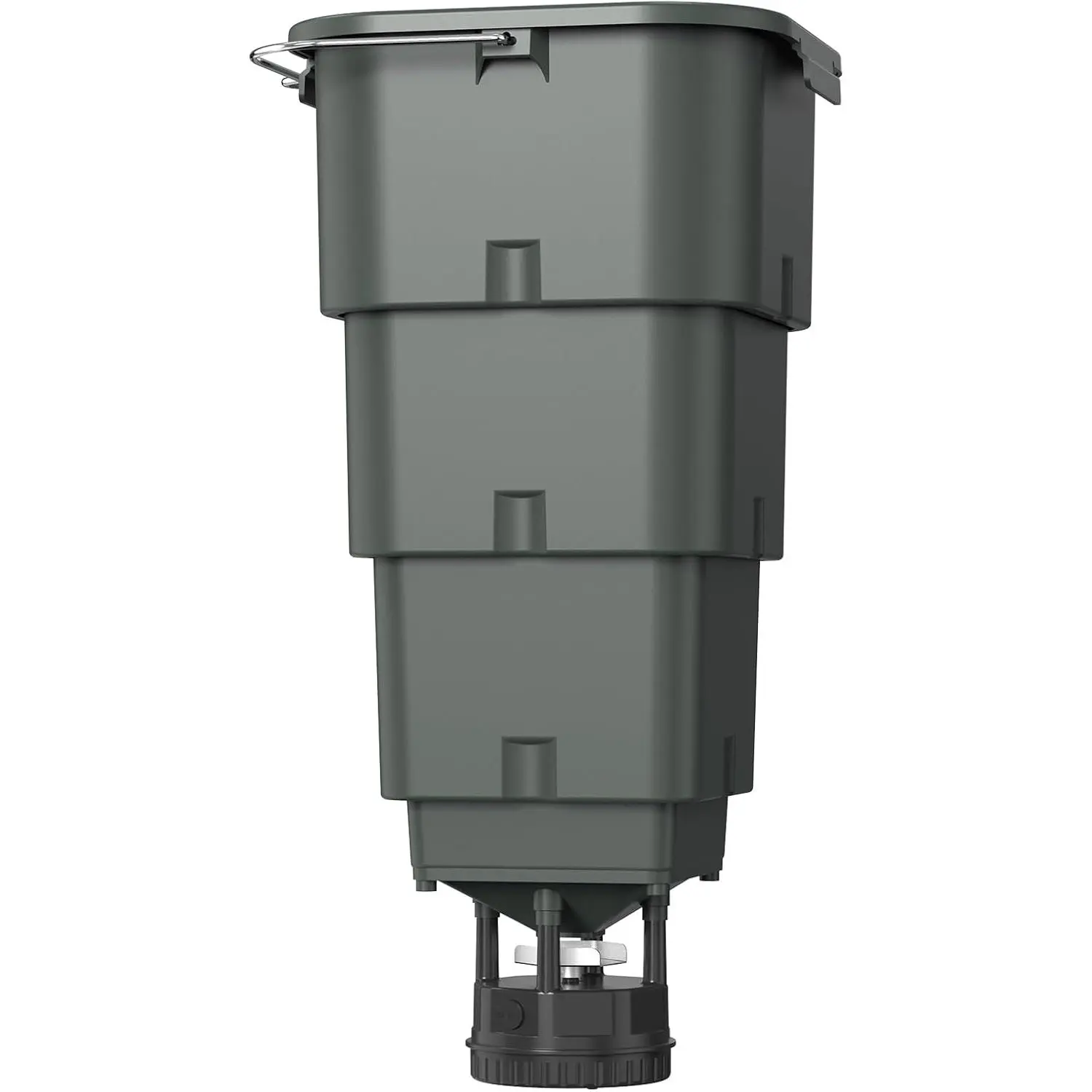 5 Gallon Hanging Deer Feeder, Automatic Game Feeder with Programmable Digital Timer (4 Feed Times), Easy Installation,Batteries Not Included