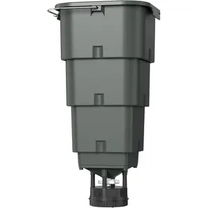 5 Gallon Hanging Deer Feeder, Automatic Game Feeder with Programmable Digital Timer (4 Feed Times), Easy Installation,Batteries Not Included