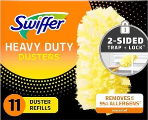 Swiffer Heavy Duty Refills, Ceiling Fan Duster, 11 Count Cleaning