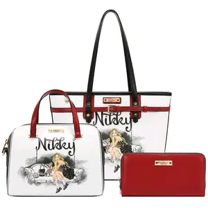 ANGEL FROM ABOVE 3 PIECE SET (SHOPPER, MINI CROSSBODY, WALLET)
