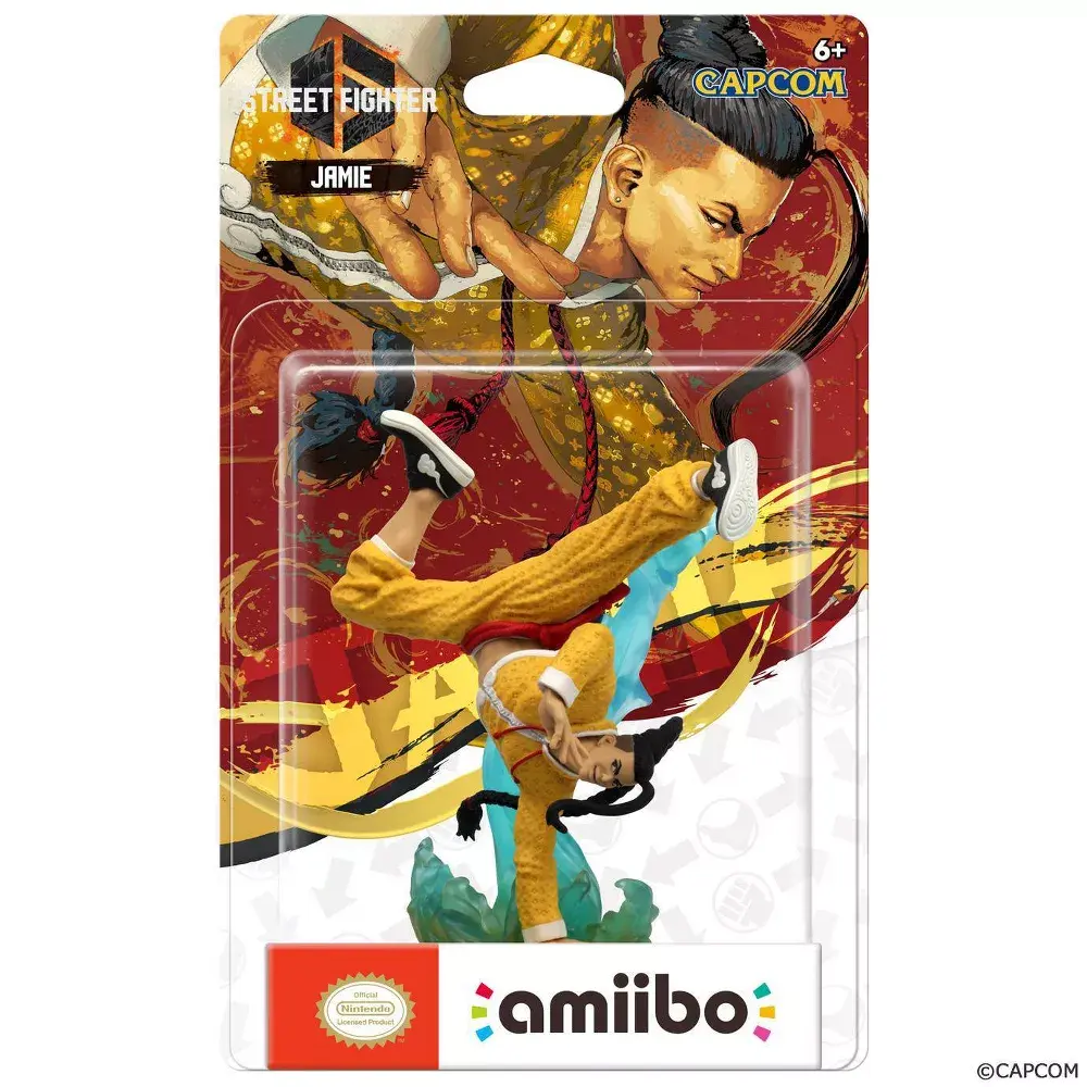Nintendo amiibo STREET FIGHTER 6 Series Jamie Figure Nintendo amiibo STREET FIGHTER 6 Series Jamie Figure