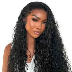 Arabella Hair Water Wave 3-Go 13x6 Glueless Human Hair Full Lace Front Wig Ear to Ear Pre-everything Beginner Friendly Skin Melting Lace SpringStatements