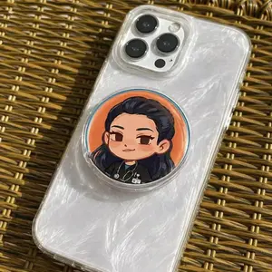 The Pitt Trinity Santos Acrylic Magsafe Phone Grip Charm, Pitt Fandom Kindle Grip, Phone Grip
