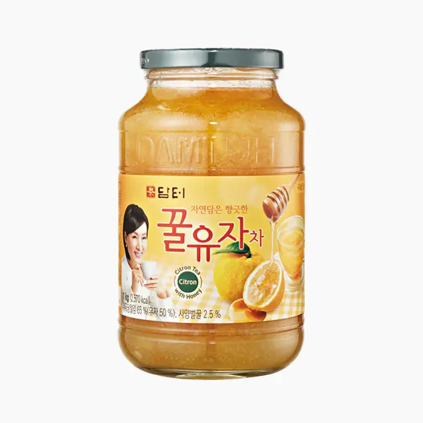 Damtuh Korean Honey Citron (Yuja Fruit) Marmalade Tea 2.2lbs - Preserved Tea Beverage
