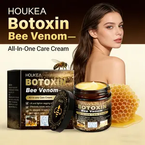 Botoxin Bee Venom All-In-One Care Cream, Acetyl Hexapeptide-8 Firm Anti-Wrinkle, Tea Tree Oil Soothe, Hyaluronic Acid Hydrate Multi-Repair Cream