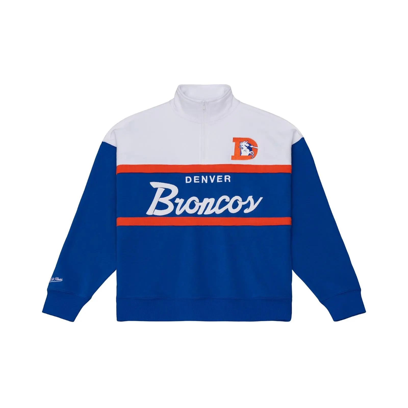 Women's Denver Broncos Head Coach Quarter-Zip Pullover