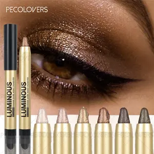 6pcs/set Soft Highlighting Eyeshadow, Smooth Texture, Suitable for Eyes and Face, Daily Use, Eyeshadow Pen, Eye Makeup Products
