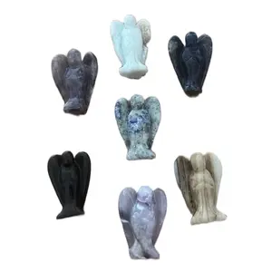 Crystal Angel Carvings, Figurines various materials