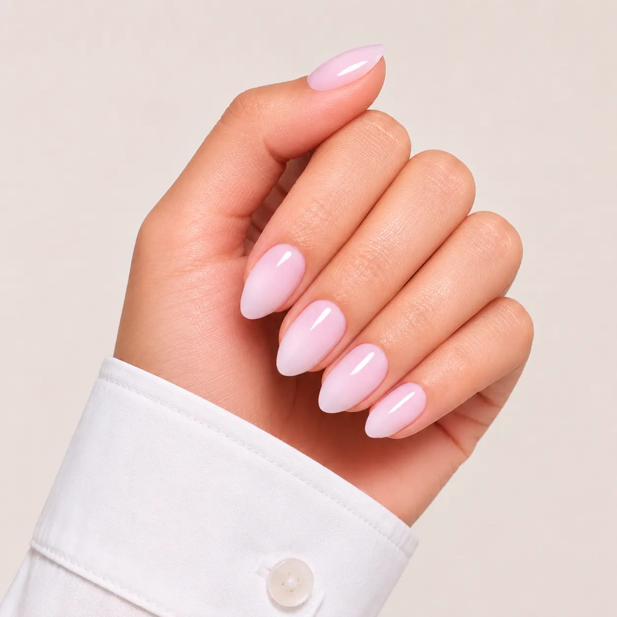 Petal Veil - Medium Almond