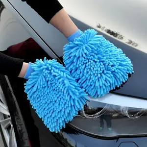 Soft Car Wash Gloves, Universal Dust Removal Rags, Durable and Easy To Use Car Wiping Cloths, Suitable for Car Cleaning