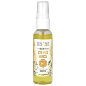 Aura Cacia Toilet Spray, Citrus Burst, 2 fl oz (60 ml)