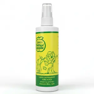 Dog No Chew Spray 8oz Grannick's Bitter Apple - Taste Deterrent for Dogs - 236ml - Stops Chewing & Hair Chewing - Original Formula