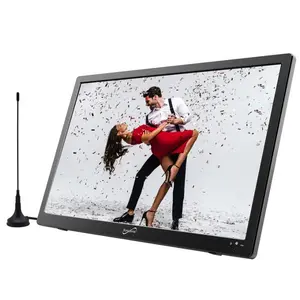 Supersonic SC-2816 16” Portable LED TV Battery Powered  DMI, USB and SD inputs - AC/DC Powered