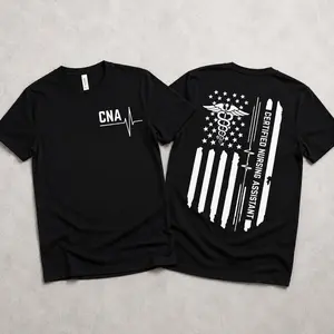 CNA Shirt Certified Nursing Assistant Tee Nurse Support Staff Graphic Shirt Medical Worker Gift Healthcare Appreciation Uniform Top