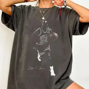 Comfort Colors Michael J0rdan Shirt, Michael Jordan T-Shirt, Retro Sports Fan Shirt, 90s Retro Basketball Graphic Tee