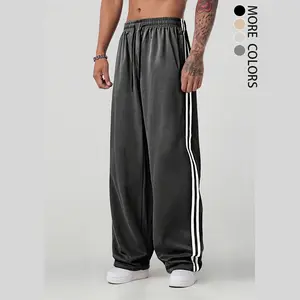 Men's Star Print Cargo Pants Beige Comfortable Fit Loose Straight Leg Versatile Casual Long Pants for Daily Commute with Starry Sky Print